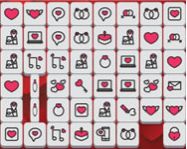 Valentines mahjong HTML5 játék