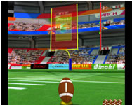 American football kicks HTML5 játék