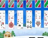 Christmas freecell solitaire