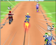 Motobike attack race master HTML5 játék