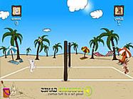 Beach volleyball game tablet jtk