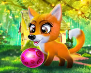 Happy fox állatos mobil