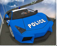 Impossible police car track 3D 2020