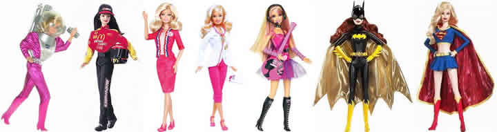 a sokoldalú Barbie baba