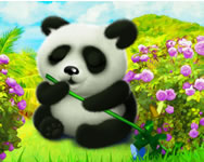 Happy panda barbie mobil