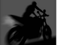 Shadow bike rider
