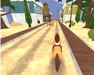 Horse run 3D HTML5 játék