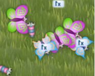 Butterfly bash lányos játék HTML5 játék