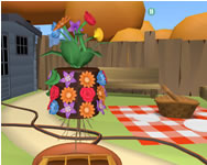 Garden match 3D HTML5 játék