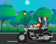 Risky motorcycle kissing ingyen html5