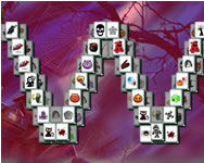 Halloween mahjong deluxe 2020 HTML5 játék