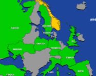 Scatty maps Europe HTML5 játék