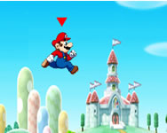 Super Mario vs Wario Gold Miner játék mobiltelefon