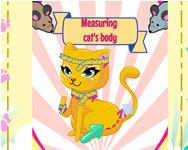 Cat fashion designer HTML5 játék