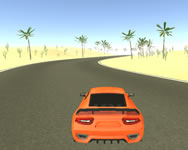 Asphalt speed racing 3D html-5 mobil
