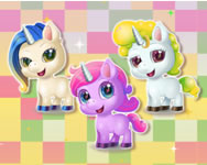 Cute unicorn care HTML5 játék