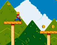 Super Mario coin adventure HTML5 játék