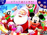 Mickey and santa christmas ingyen html5