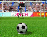 Penalty kick HTML5 játék