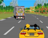 Car rush autós játék Pacman