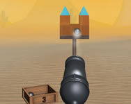 Cannon balls 3D HTML5 játék