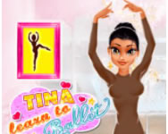 Tina learn to ballet HTML5 játék