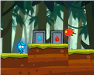 Red boy and Blue girl forest adventure tûz és víz mobil
