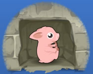 Block the pig logikai játék HTML5 játék