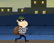 Robbers in town ügyességi
