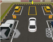 Realistic parking HTML5 játék