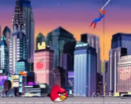 Spiderman save angry birds vicces mobil