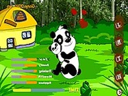 Virtual pet giant panda vicces jtk mobiltelefon